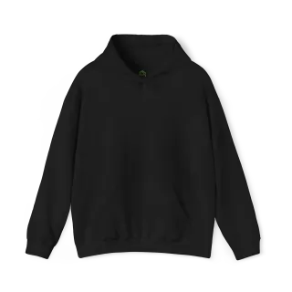 Hoodie 009 Front Black